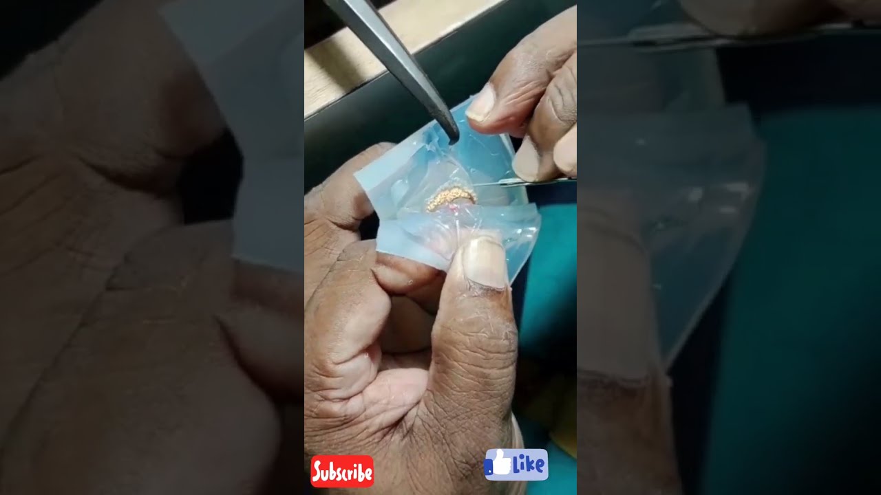 How to cut liquid rubber gold casting mould of jewellry #like #share #subcribe || sk nice youtube