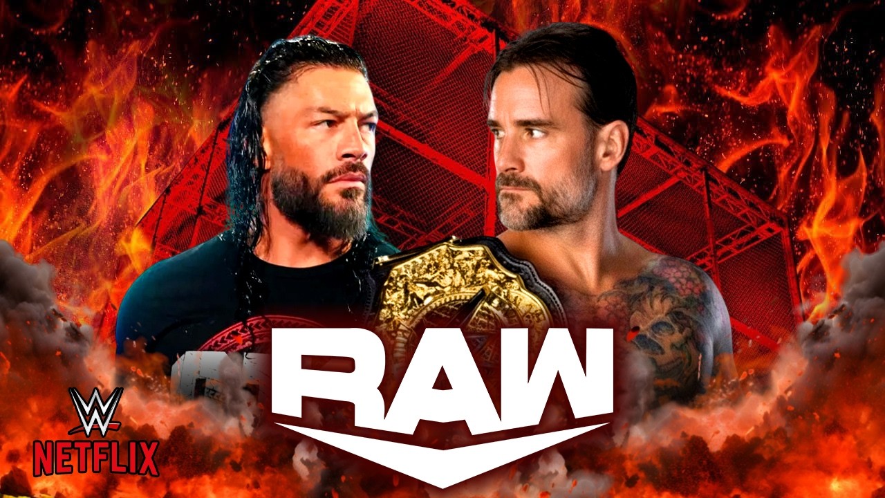 WWE Raw: Roman Reigns vs CM Punk Heavyweight Champion Match - 05-March-2026