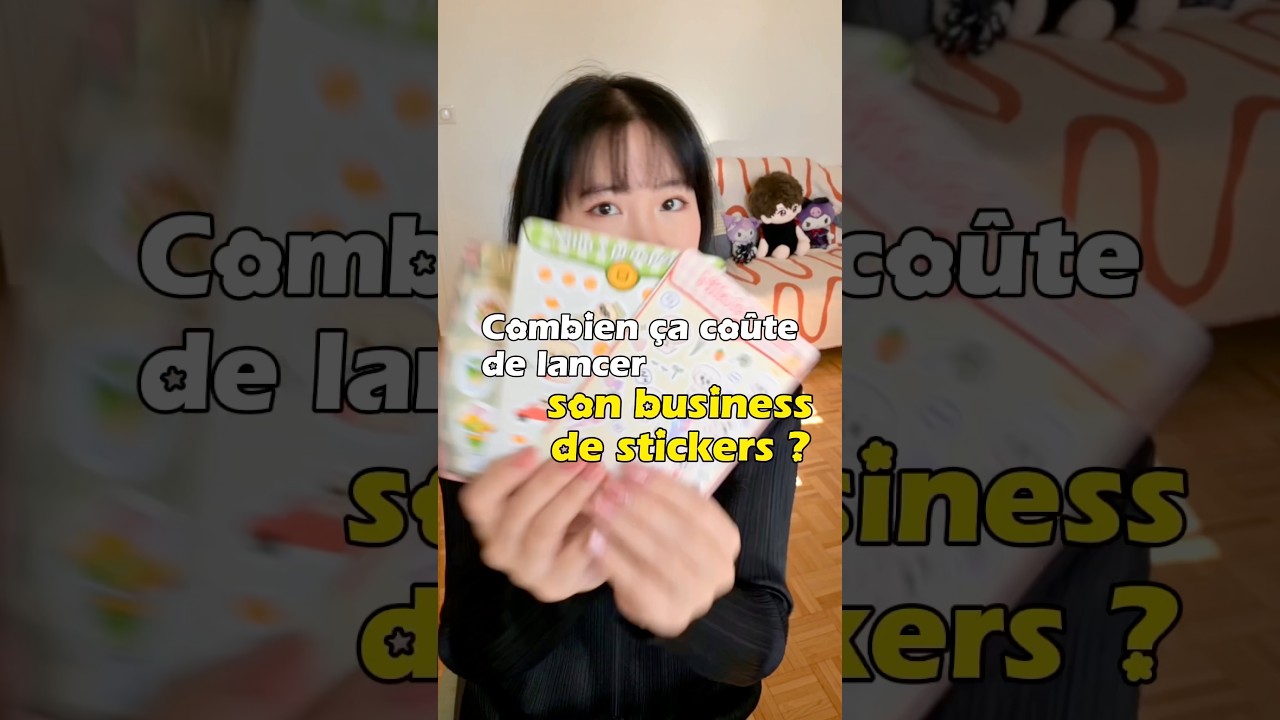 CO&Ucirc;TS TOTAL POUR LANCER SON BUSINESS DE STICKERS #art #shortswithzita #stickers #stickerbusiness