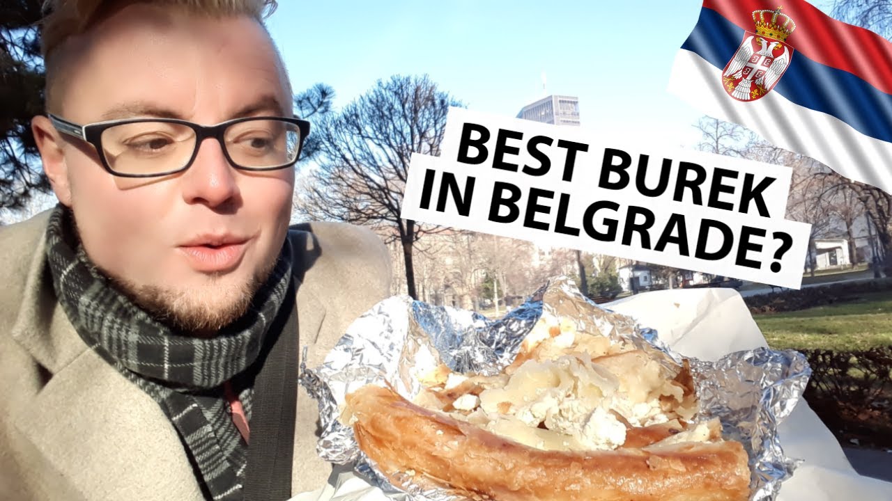 🇷🇸 BRIT tries BUREK (SA SIROM/PITA SIRNICA) for the FIRST TIME! | Is this BELGRADE'S BEST BAKERY?