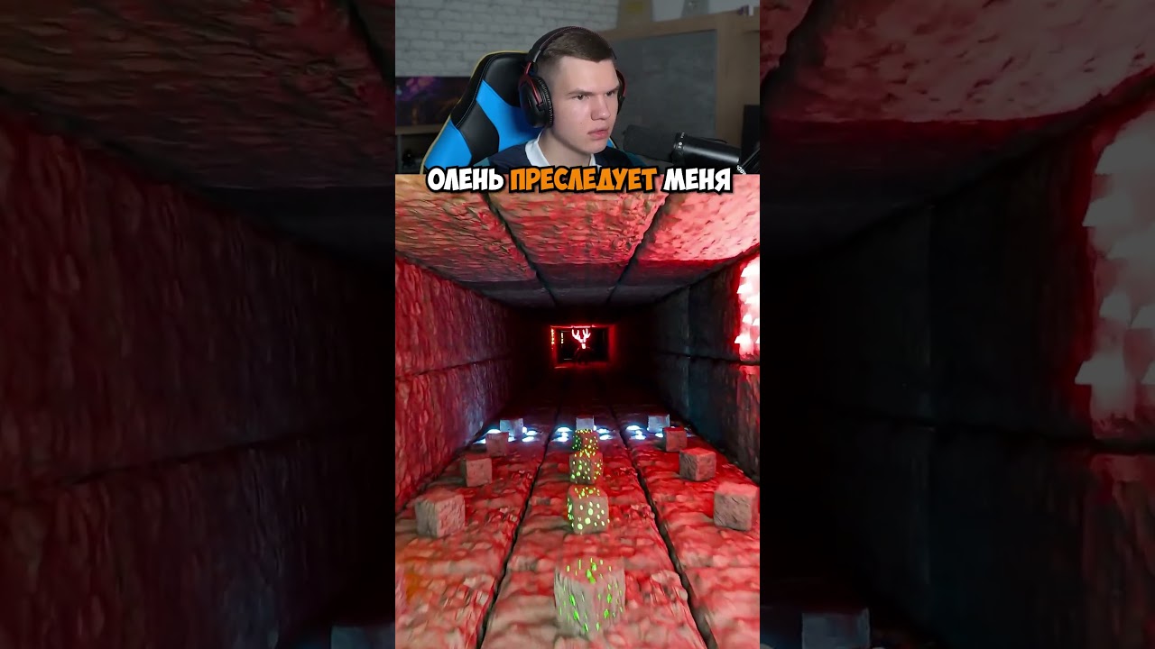 Олень Меня Преследует в Майнкрафт!😱 #shorts #шортс #minecraft #майнкрафт #майн #прикол #челлендж