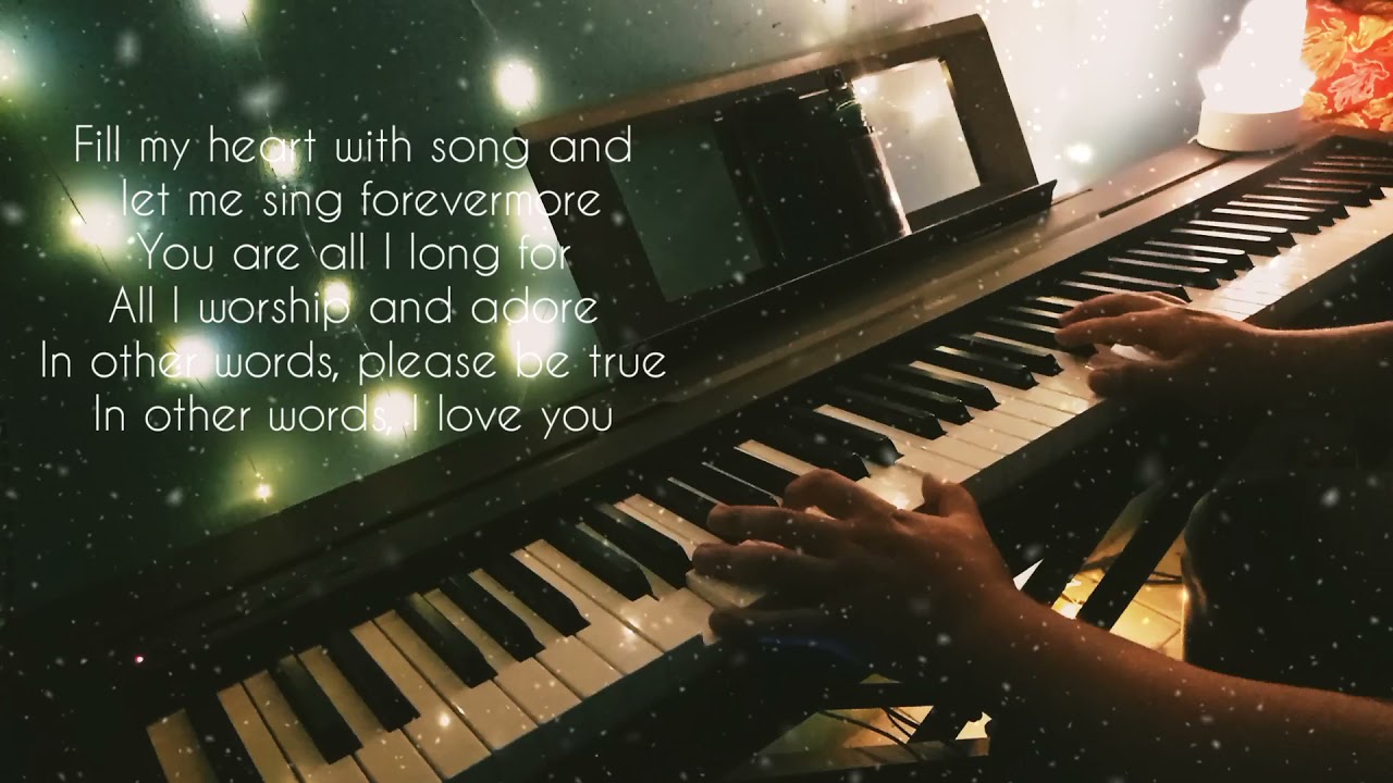 Fly me to the moon piano cover
