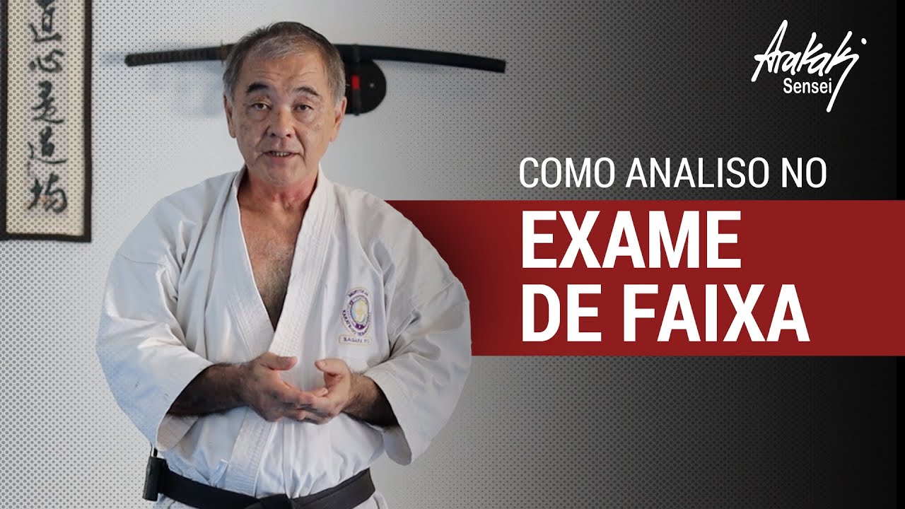 COMO ANALISO NO EXAME DE FAIXA | Helio Arakaki Sensei