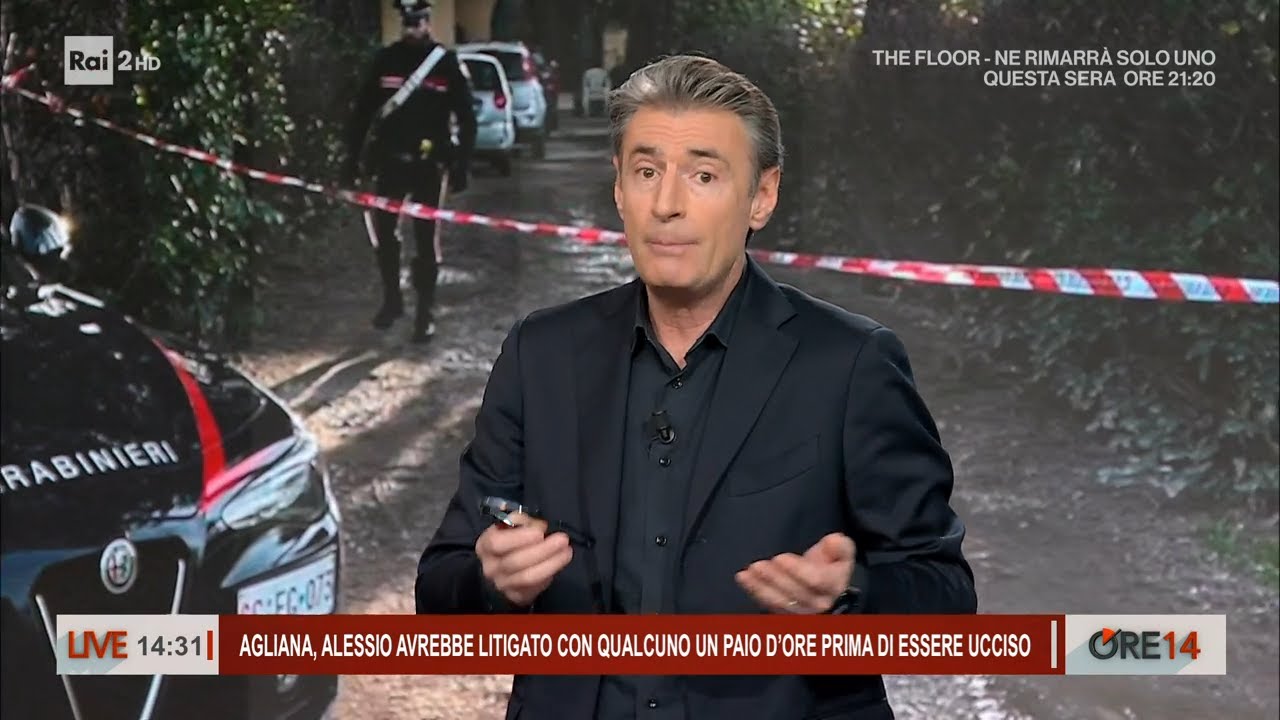 Giallo di Agliana, si stringe il cerchio intorno al killer di Alessio Cini - Ore 14 del 16/01/2024