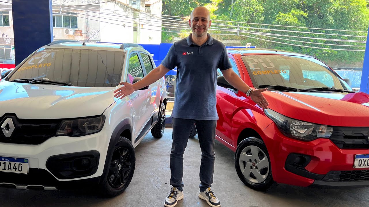 🔴 (diferenças) FIAT MOBI e RENAULT KWID, ECONÔMICOS para UBER 99pop, indriver