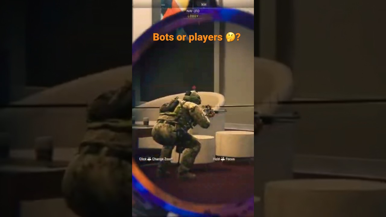 🤖Bots in MW2 multiplayer? 🧐🤔🙄SUB for INSANE sniper content