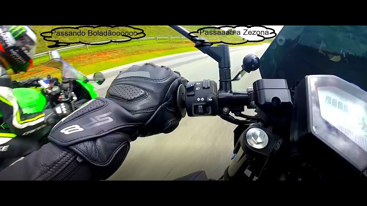 MT07 vs ZX6r Quem Leva ? Retorno *Rancho da Moto* Part07
