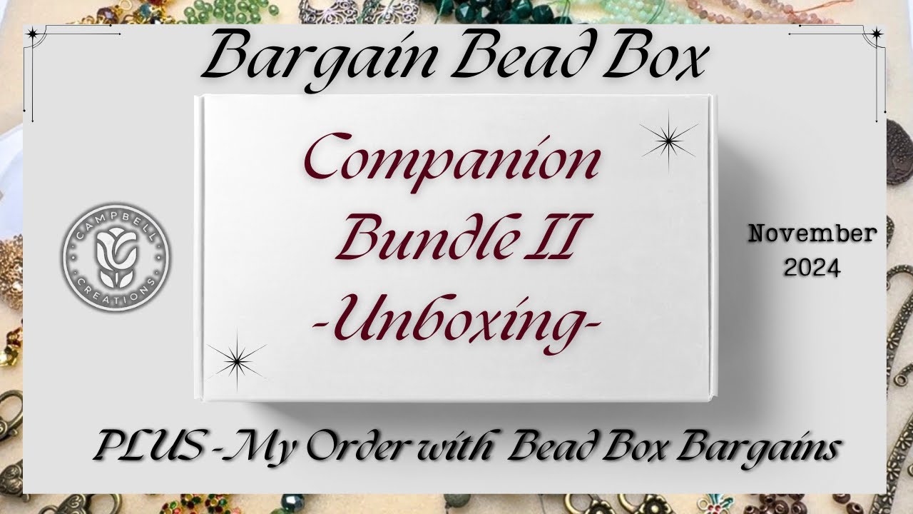 Bargain Bead Box | Companion Bundle II | November 2024