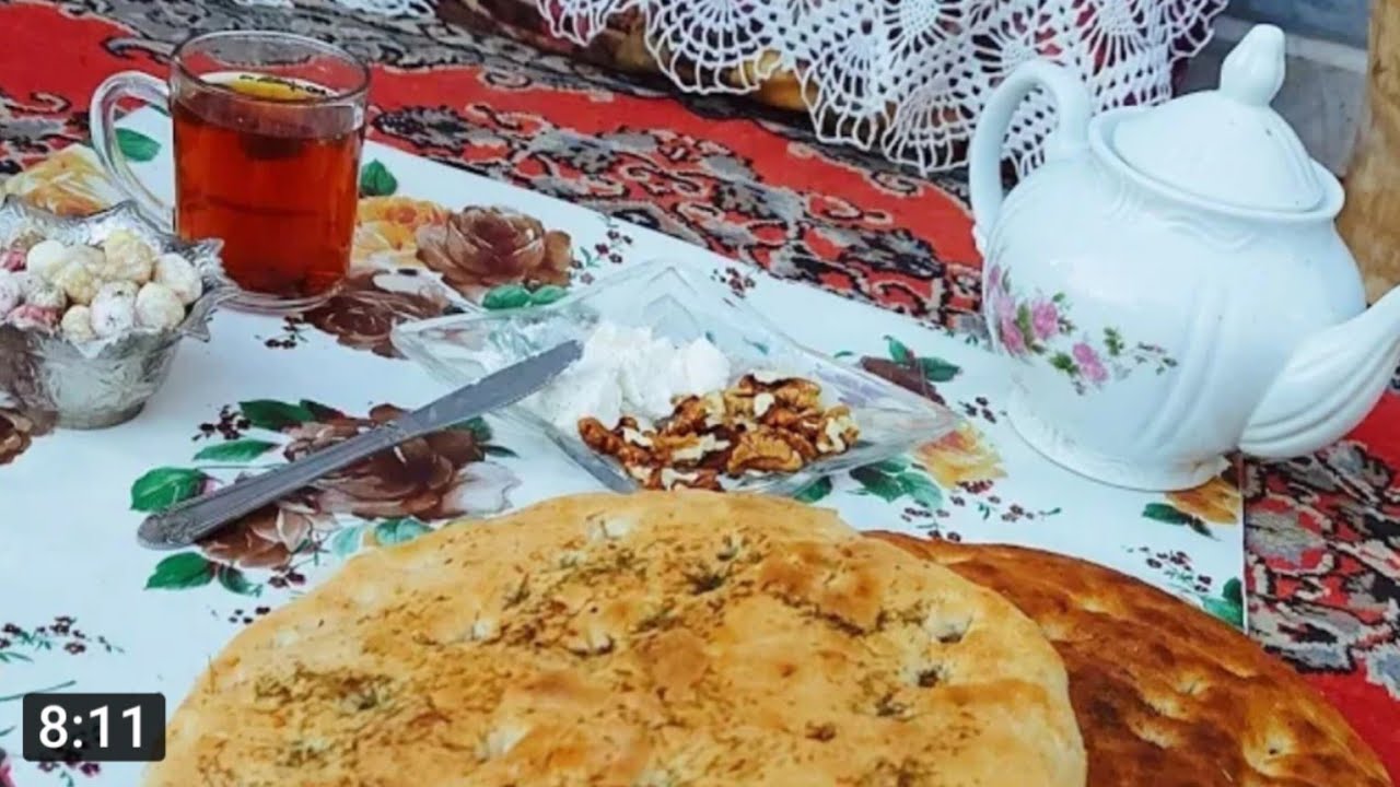 خوشمزه ترین نان محلی در زندگی روستایی Village Lifestyle