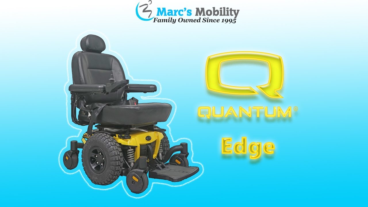 Quantum Edge Powerchair with Large Offroad Wheels - Review # 8205
