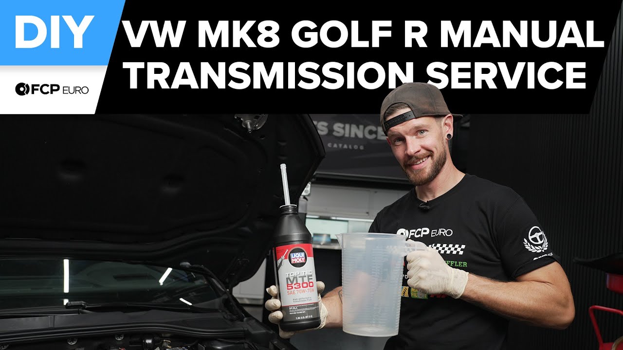 VW Golf R Manual Transmission Fluid Service DIY (2022-2024 Volkswagen Mk8 Golf R, GTI)