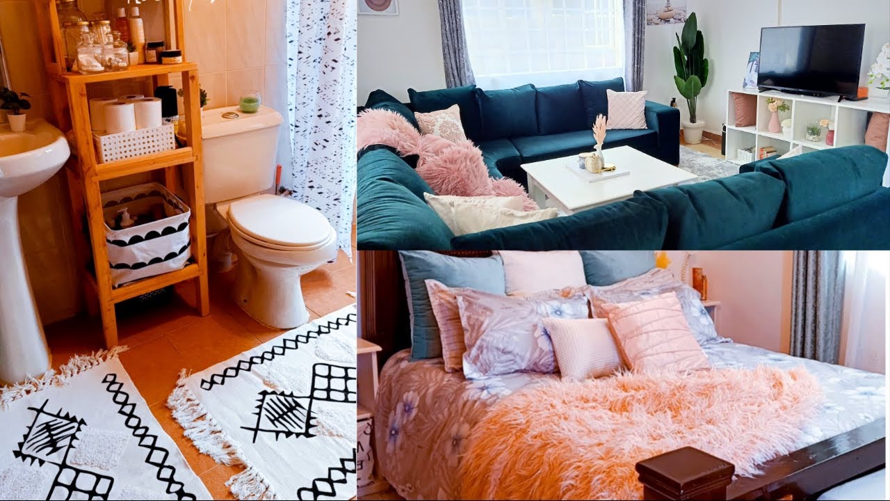 WHOLE HOUSE CLEANING MOTIVATION & RE-DECORATING // Maggie Mwende