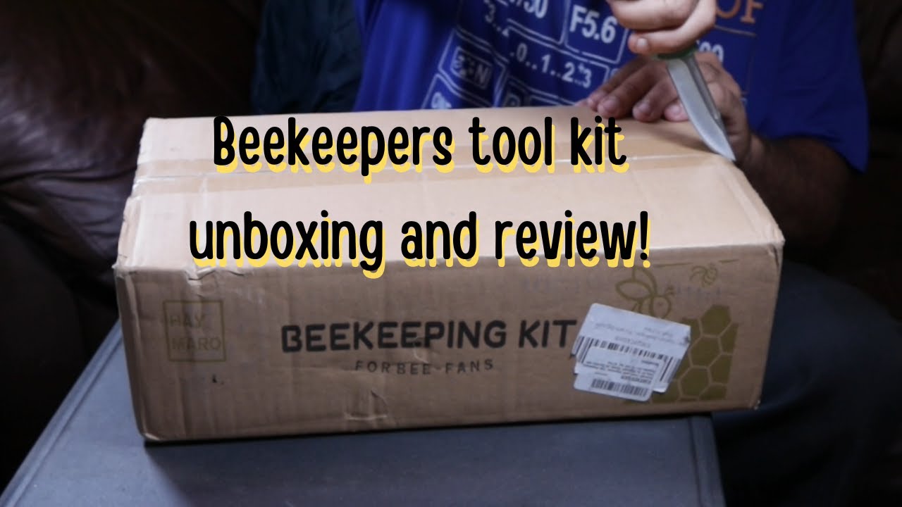 Beekeeping tool kit unboxing and review