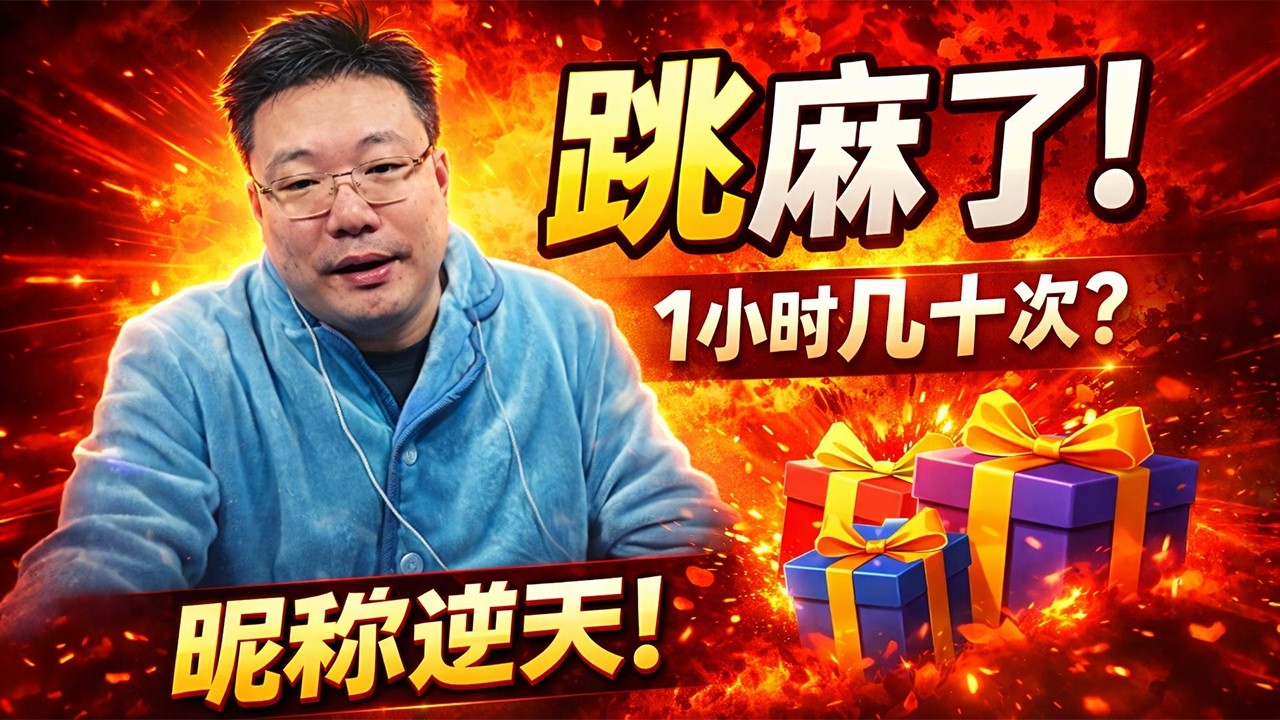 爆笑吃鸡名场面！大司马：1小时跳了几十次？各种逆天昵称礼物！