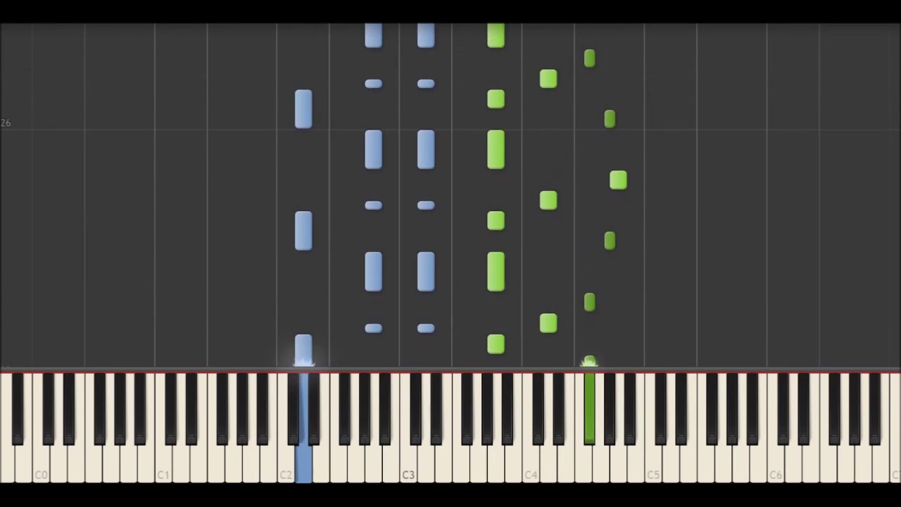 Dave Thomas - Waking Dream (Synthesia Tutorial)
