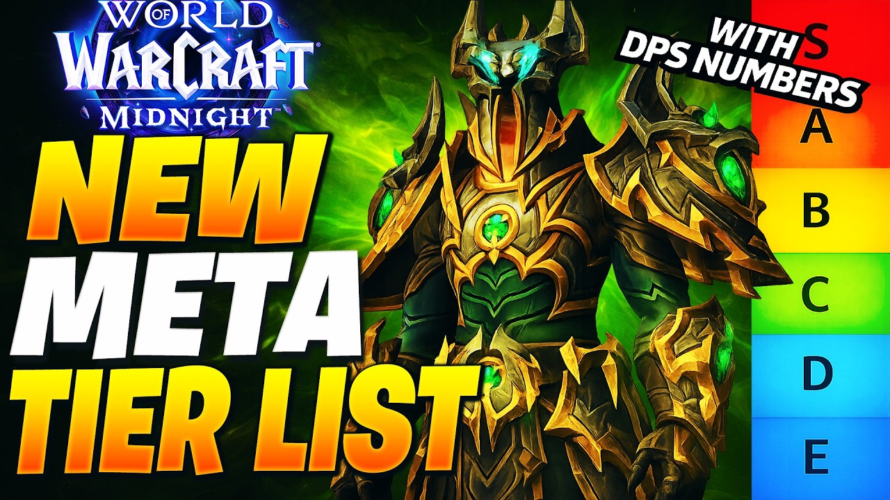 Рейтинг специализаций первой недели в полночь! Рейтинг WoW Midnight (новая мета)