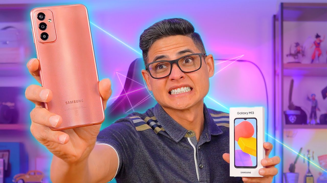 CHEGOU! SAMSUNG Galaxy M13 - QUASE uma boa ESCOLHA na faixa dos R$1000! Unboxing e Impressões