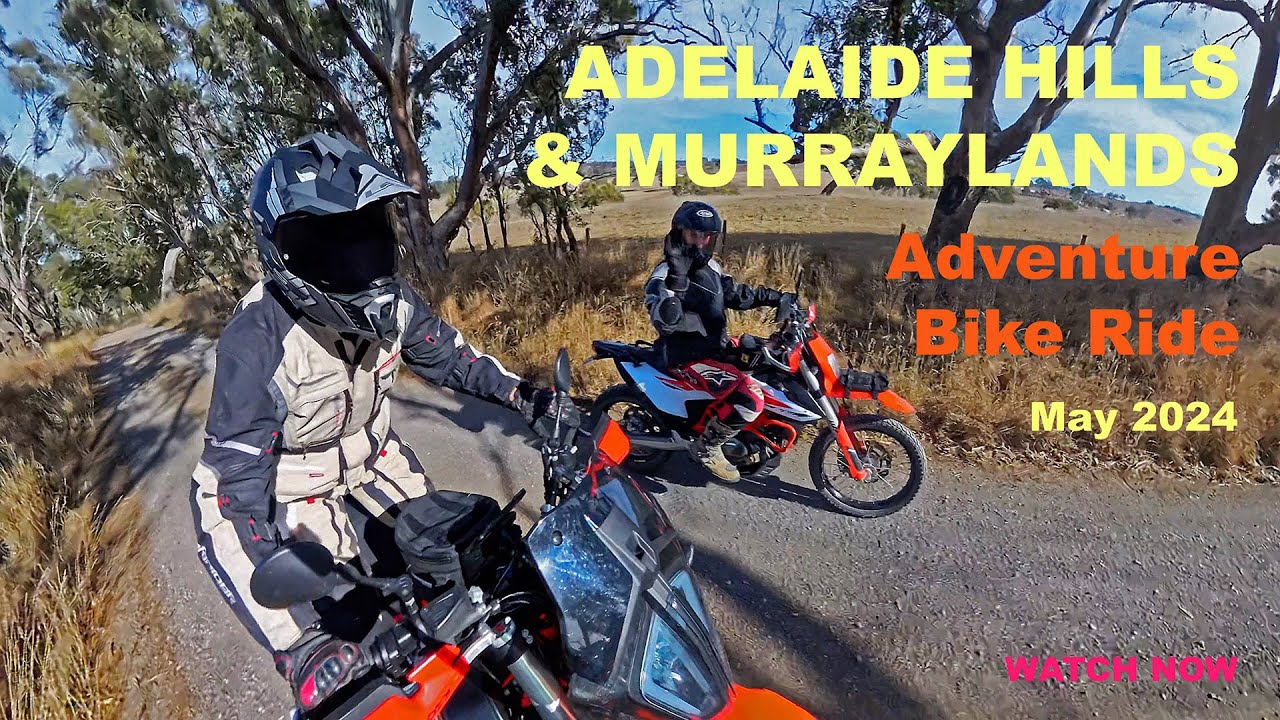 Adventure Bike Ride - Adelaide Hills & Murraylands - May 2024, shot entirely on the Insta360 X4