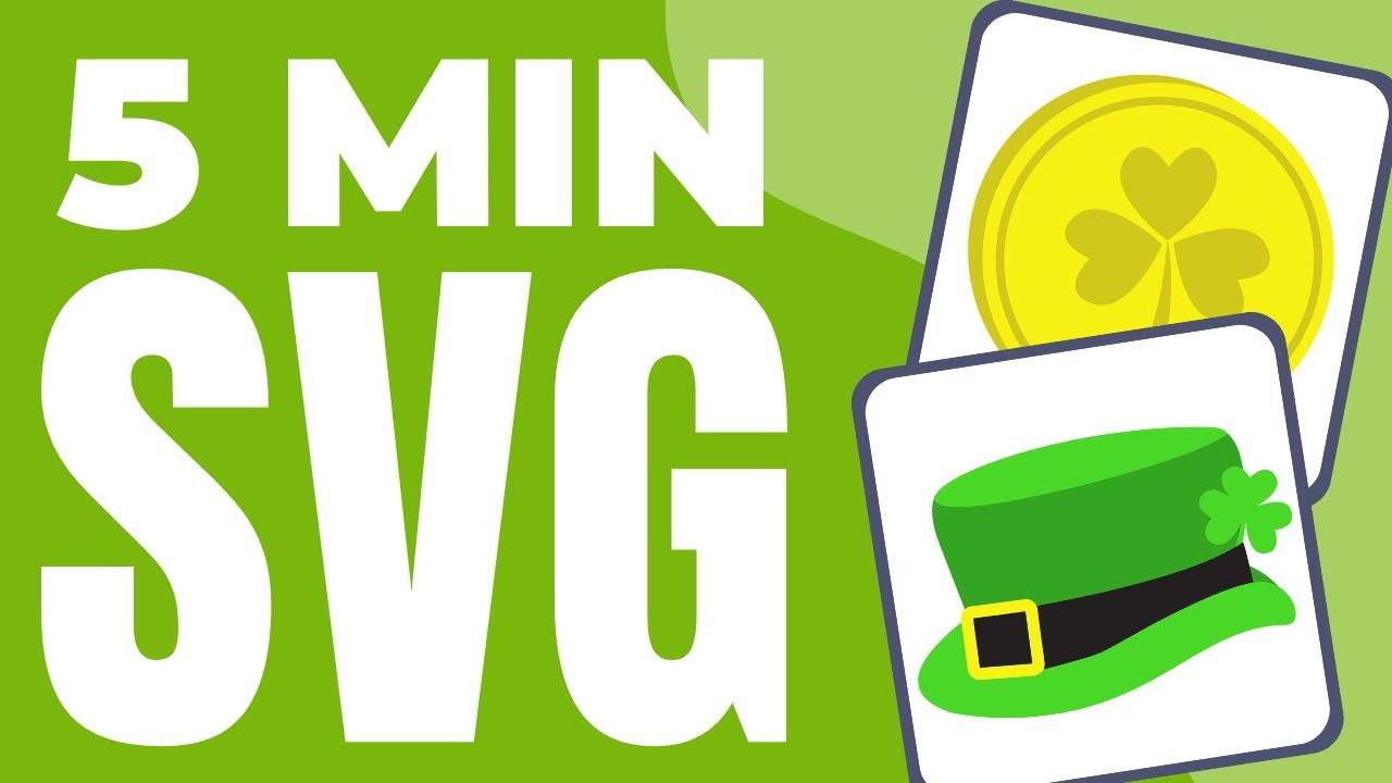 5 Minute SVG Designs: Saint Patricks Day SVG #svgfiles #artchallenge