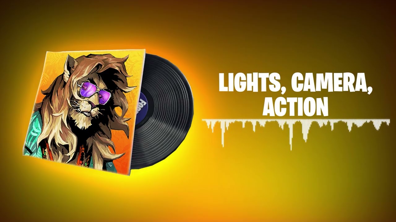 Fortnite Lights, Camera, Action Lobby Music - 1 Hour