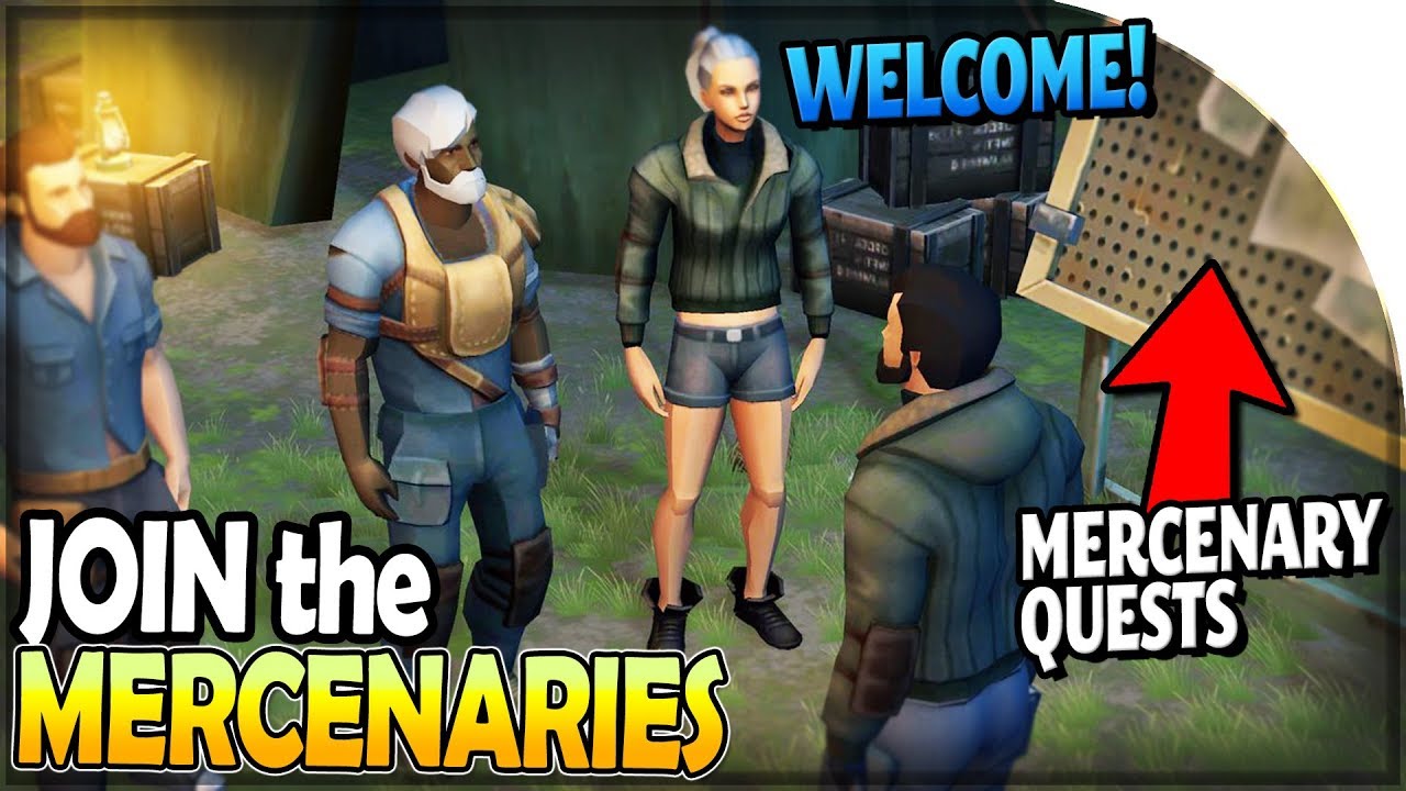 JOIN the MERCENARY FACTION (PAYMENT for HIRING MERCENARIES) - Last Day on Earth Survival