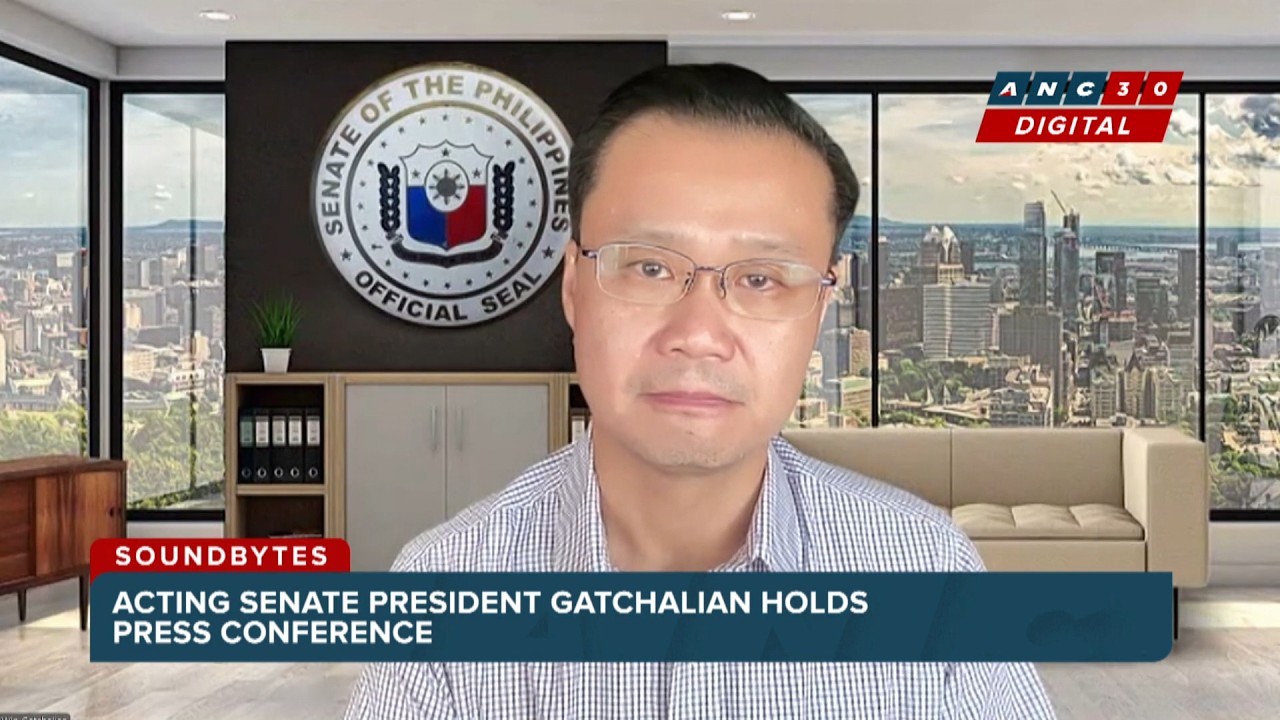 Gatchalian: Leadership row with Cayetano won&rsquo;t affect VP Sara impeachment trial | ANC