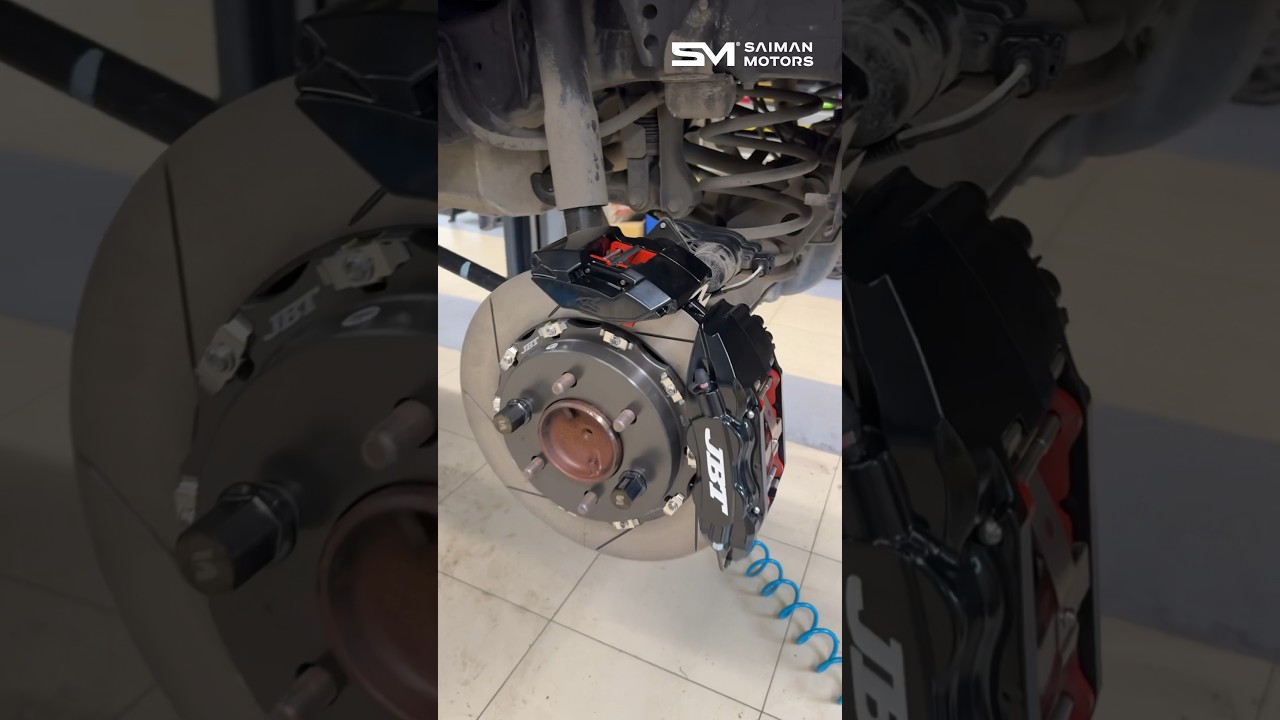 Усиленная тормозная система JBT на Land Cruiser 300