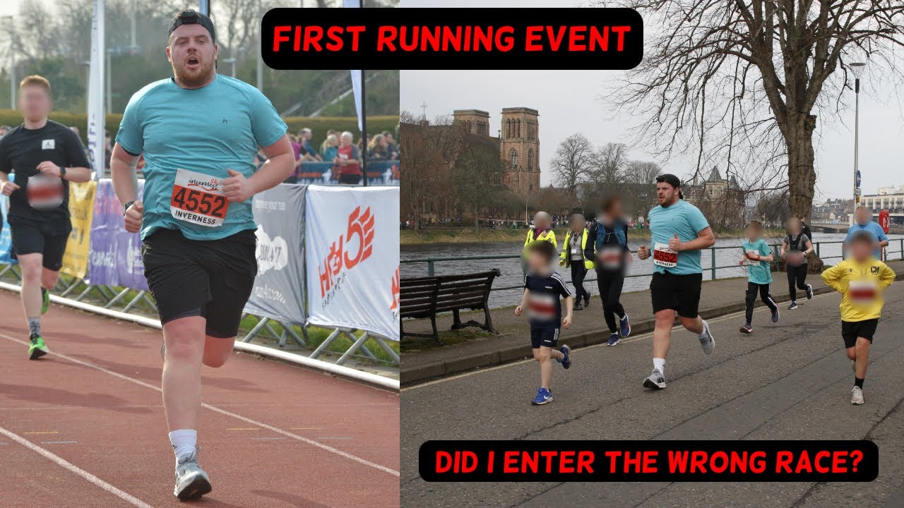 My First Running Event - Inverness 5k 2025