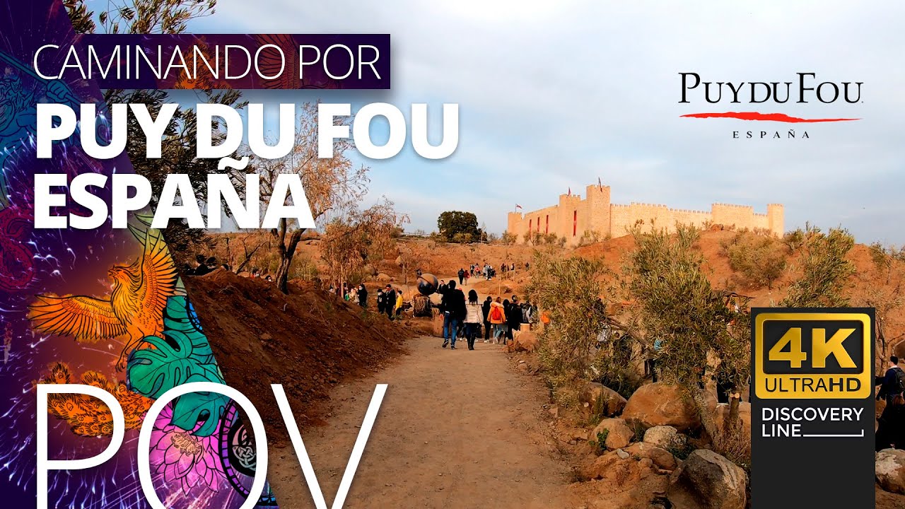 👟 Caminando por Puy du Fou España 👟 Walking - POV