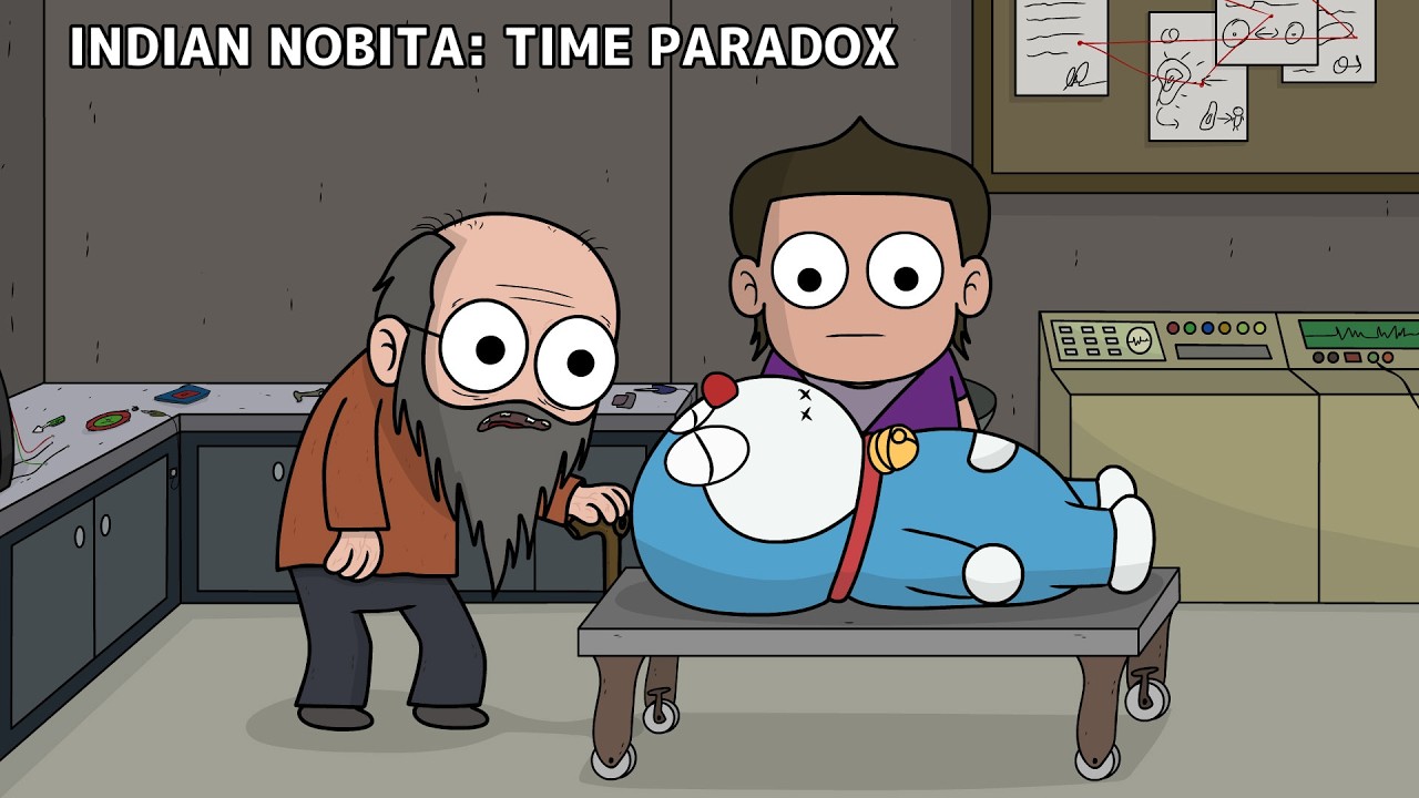 Indian Nobita change the time | create a paradox| ComicBagh
