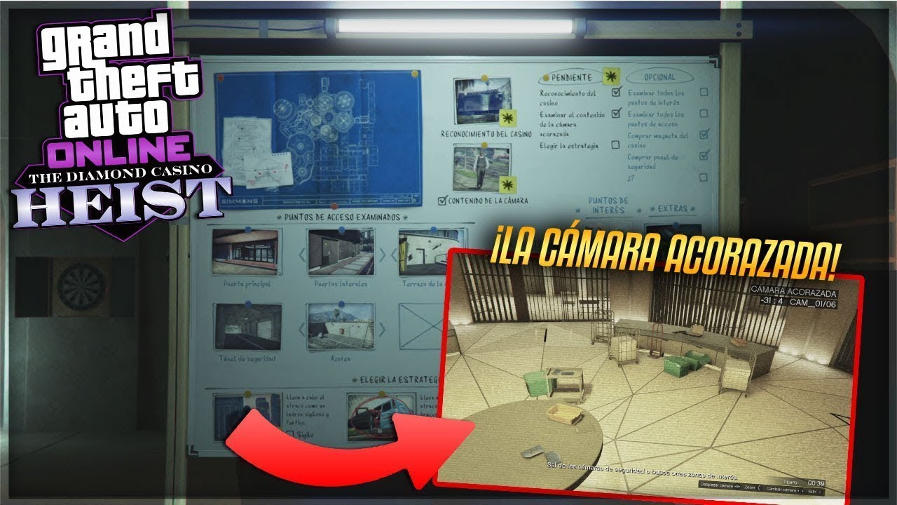 Golpe al casino GTA V online Diamantes, Ganamos Mas De 3 millones!!!!!!!