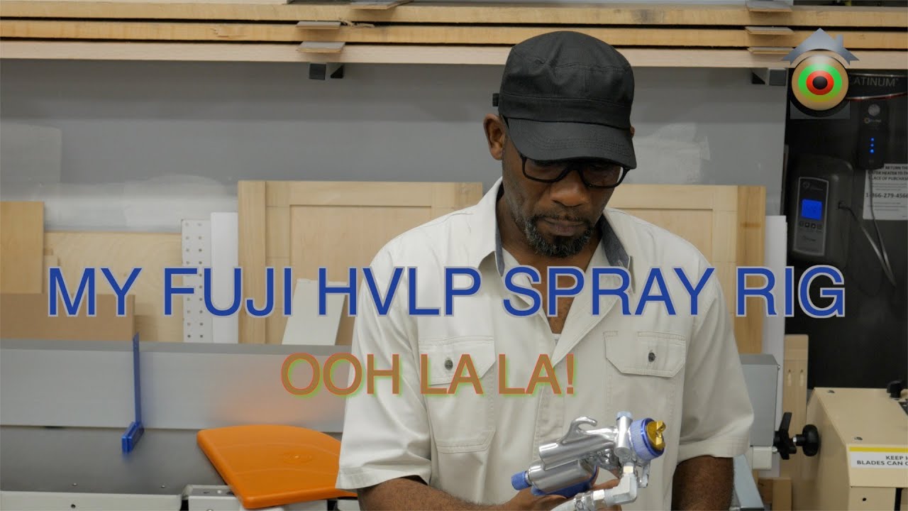 My Fuji HVLP Spray Setup