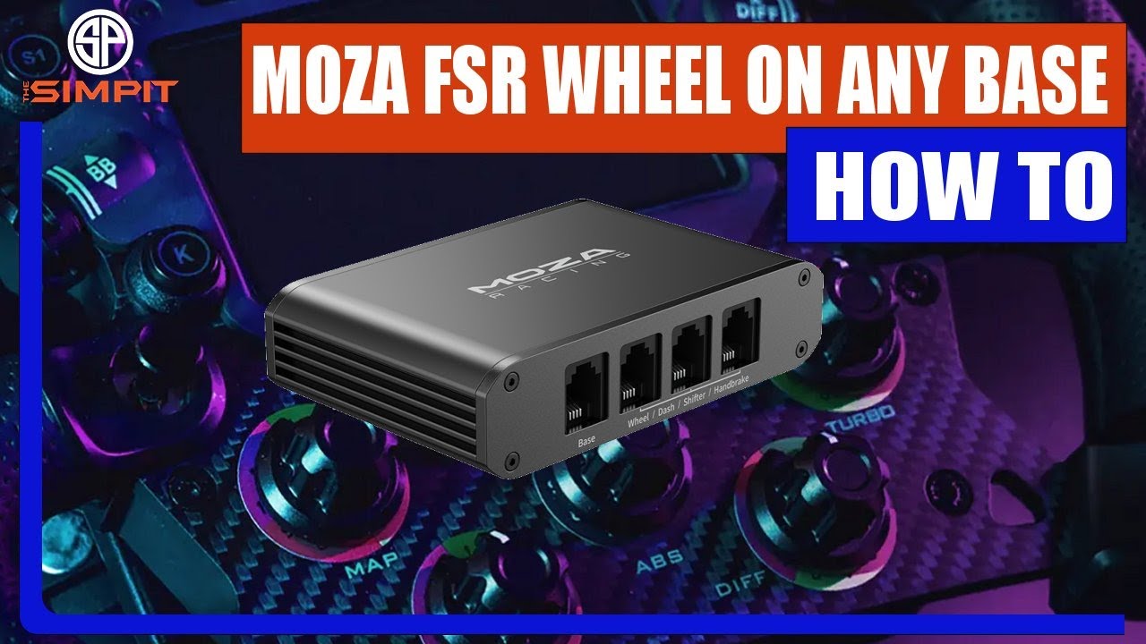 Moza Universal Hub — использование колеса FSR на любой базе