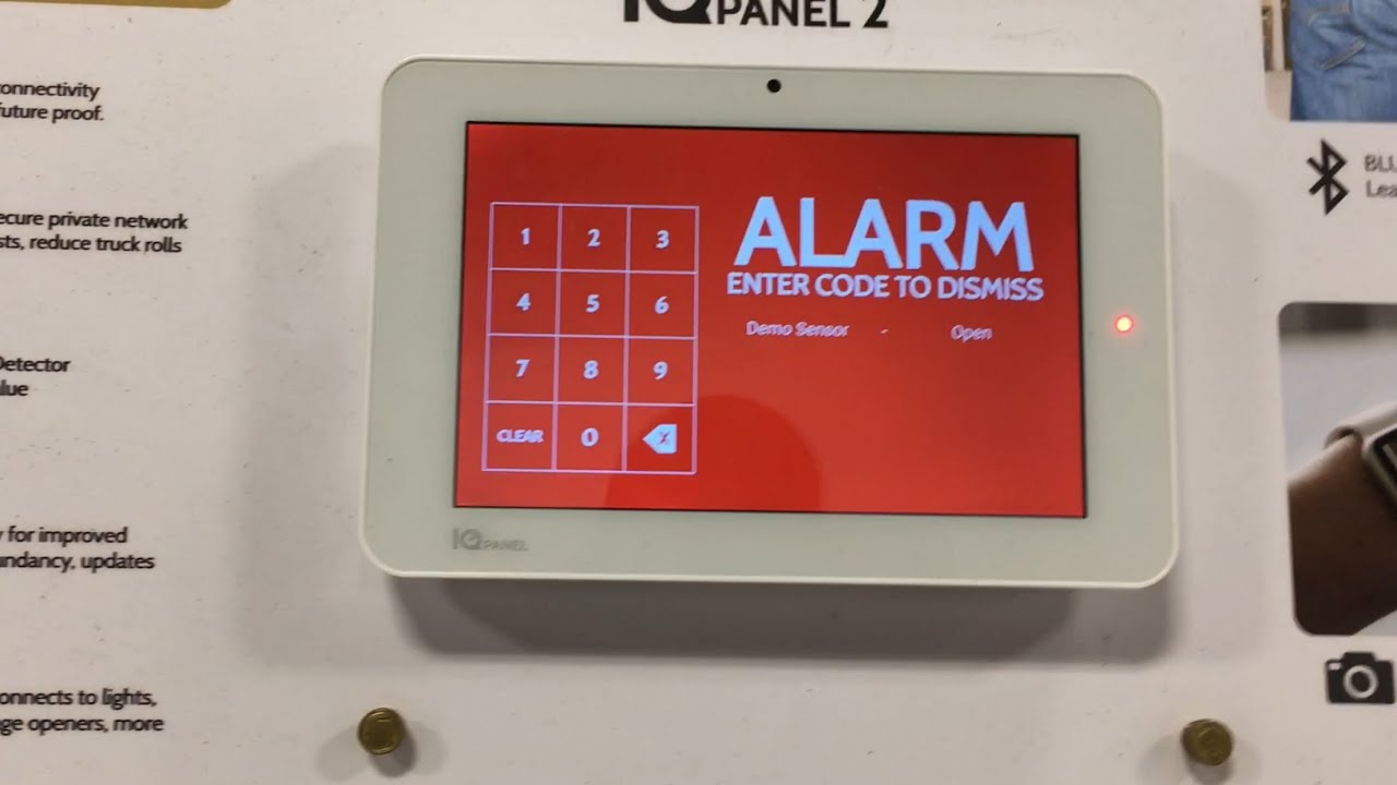 Qolsys IQ Panel 2 Quick Test