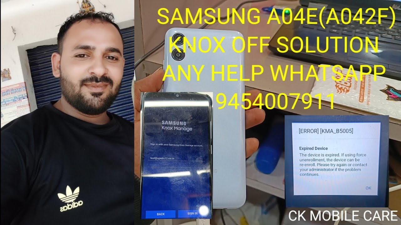SM-A04e Knox by pass || Samsung A042f Remove Knox Service 2026 By CK MOBILE CARE 
