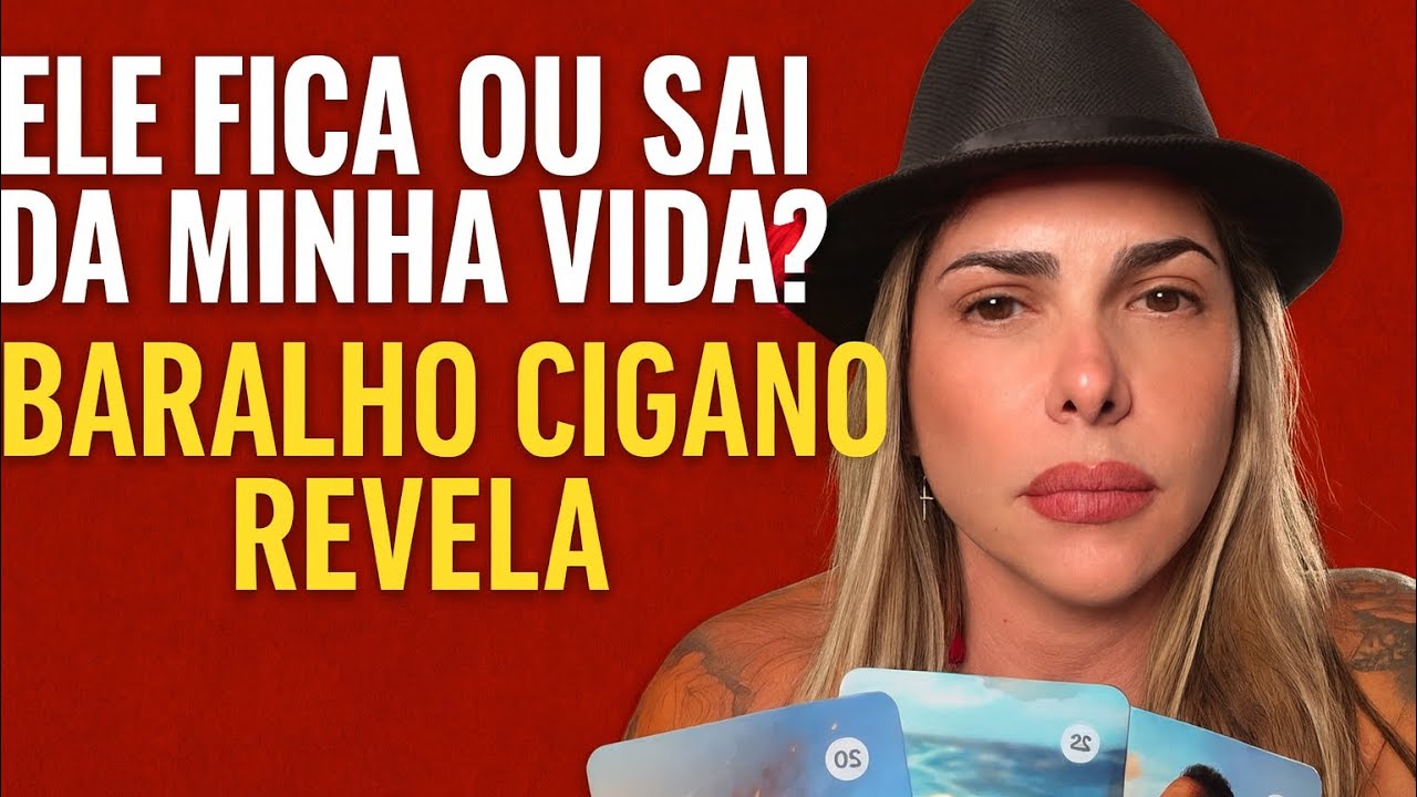 ELE(A) FICA OU SAI DA SUA VIDA?Baralho Cigano Revela!#taro 