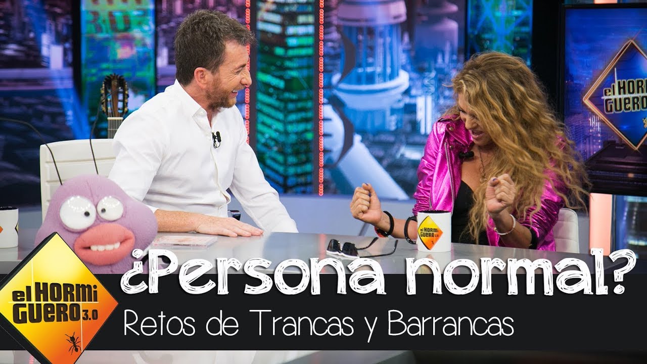 Paulina Rubio juega a 'El test de la persona normal' con Trancas y Petancas - El Hormiguero 3.0