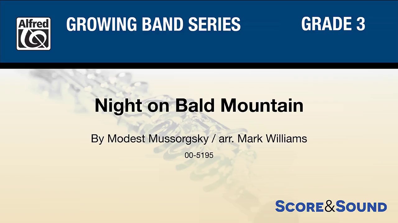 Night on Bald Mountain, arr. Mark Williams – Score & Sound