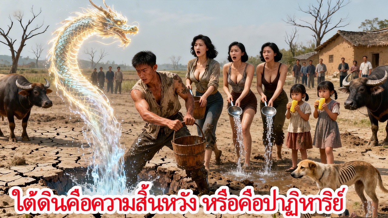 ท่ามกลางมหาภัยแล้ง ฉันปลุกพลังลึกลับใต้ผืนดิน และค้นพบแม่น้ำศักดิ์สิทธิ์ที่ซ่อนอยู่