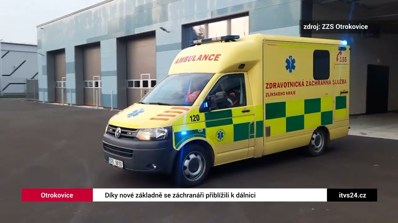 Nová výjezdová základna záchranařů v Otrokovicích