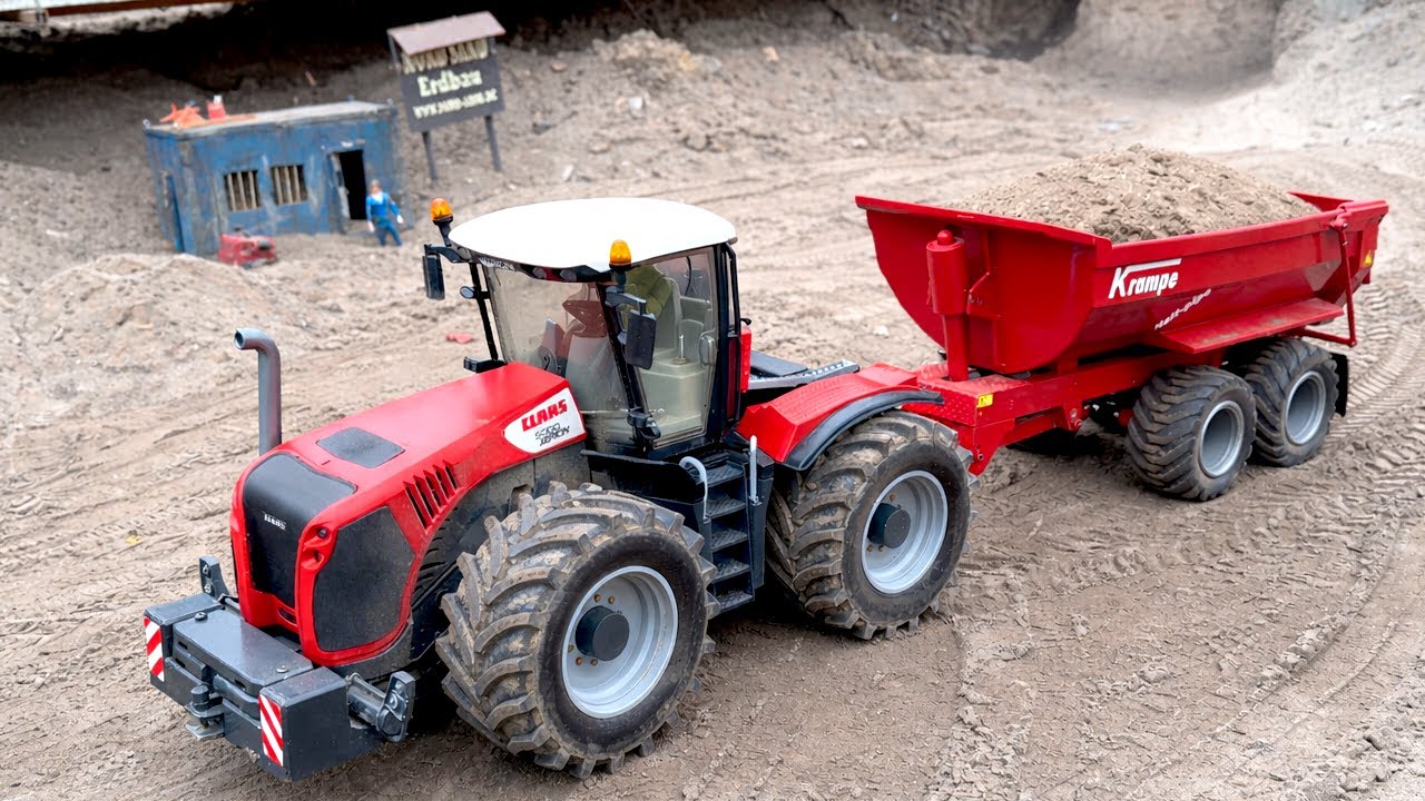 RC TRACTORS AT WORK | LOTS OF OLD TRUCKS