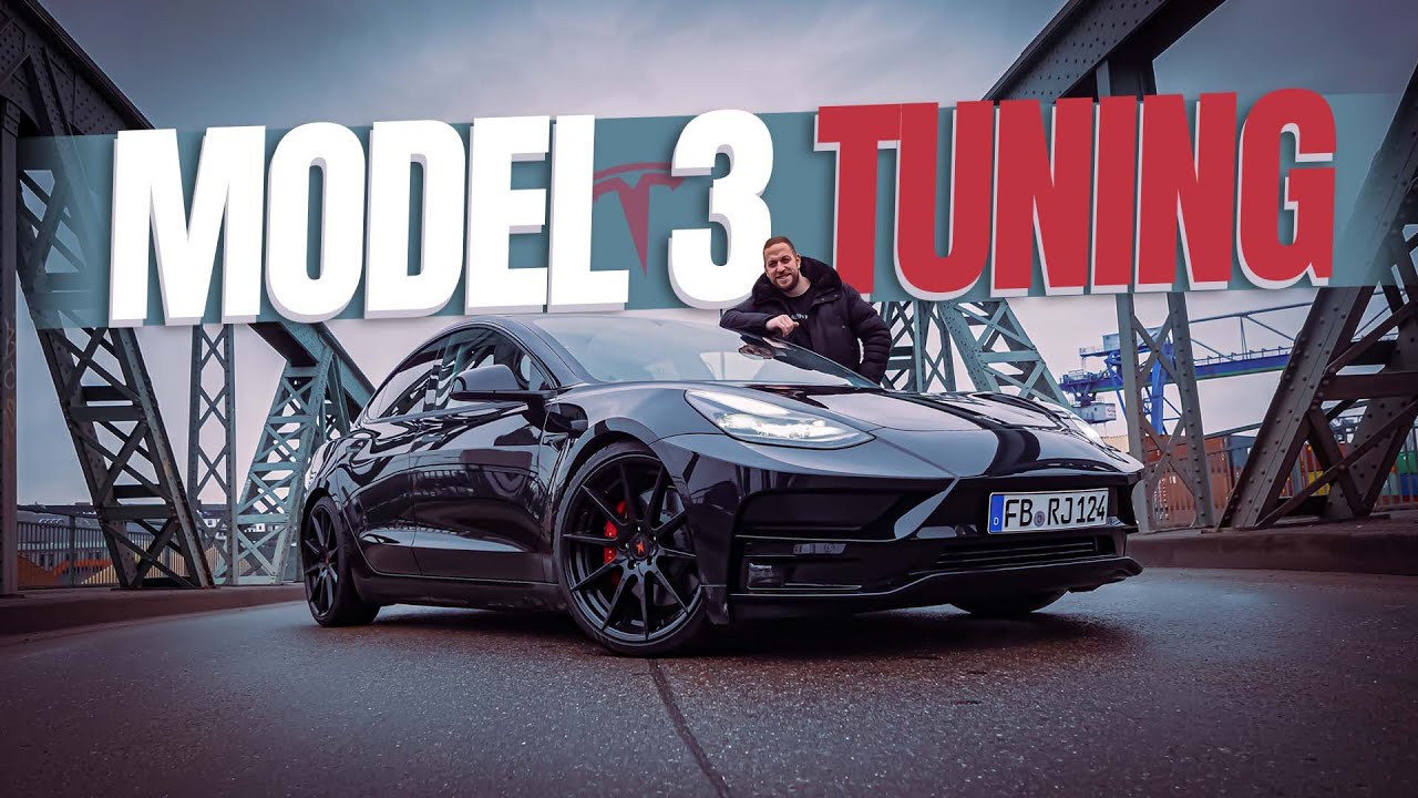 Tesla Model 3 Tuning! Ich lass mein Auto Optisch verändern! 😎