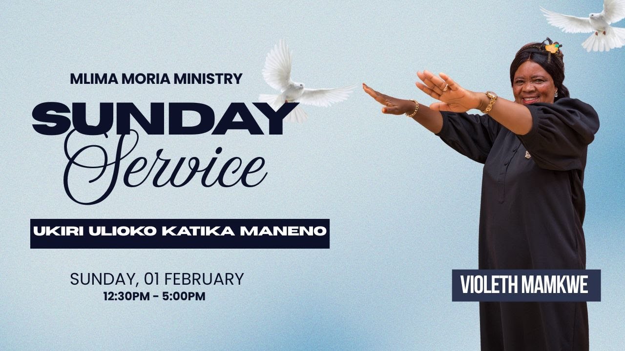 UKIRI ULIOKO KATIKA MANENO :FIRST SERVICE