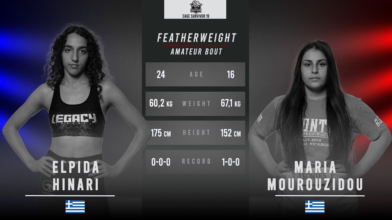Cage Survivor 19: Elpida Hinari vs. Maria Mourouzidou Full Fight