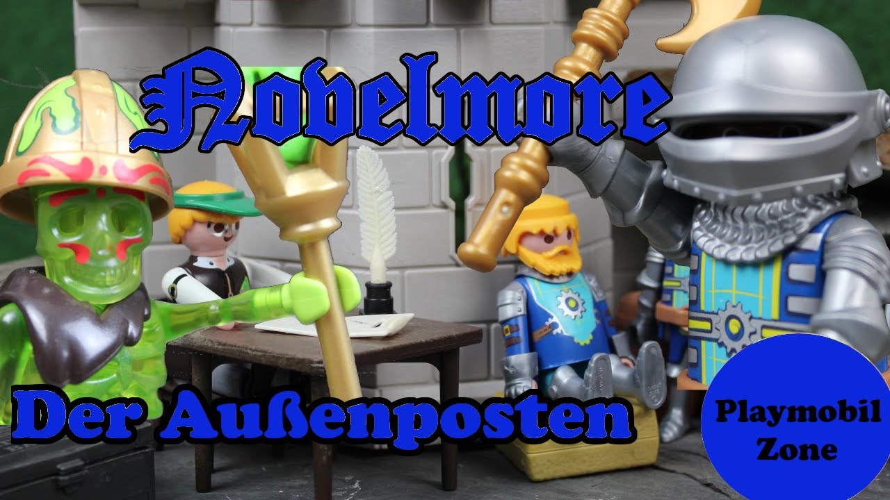 PLAYMOBIL Novelmore 2021 |Ritterabenteuer| Der Außenposten | Mit der neuen Skelettarmee