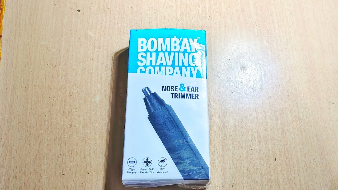 Nose and Ear Trimmer Review👍 Bombay shaving company price ₹499✅