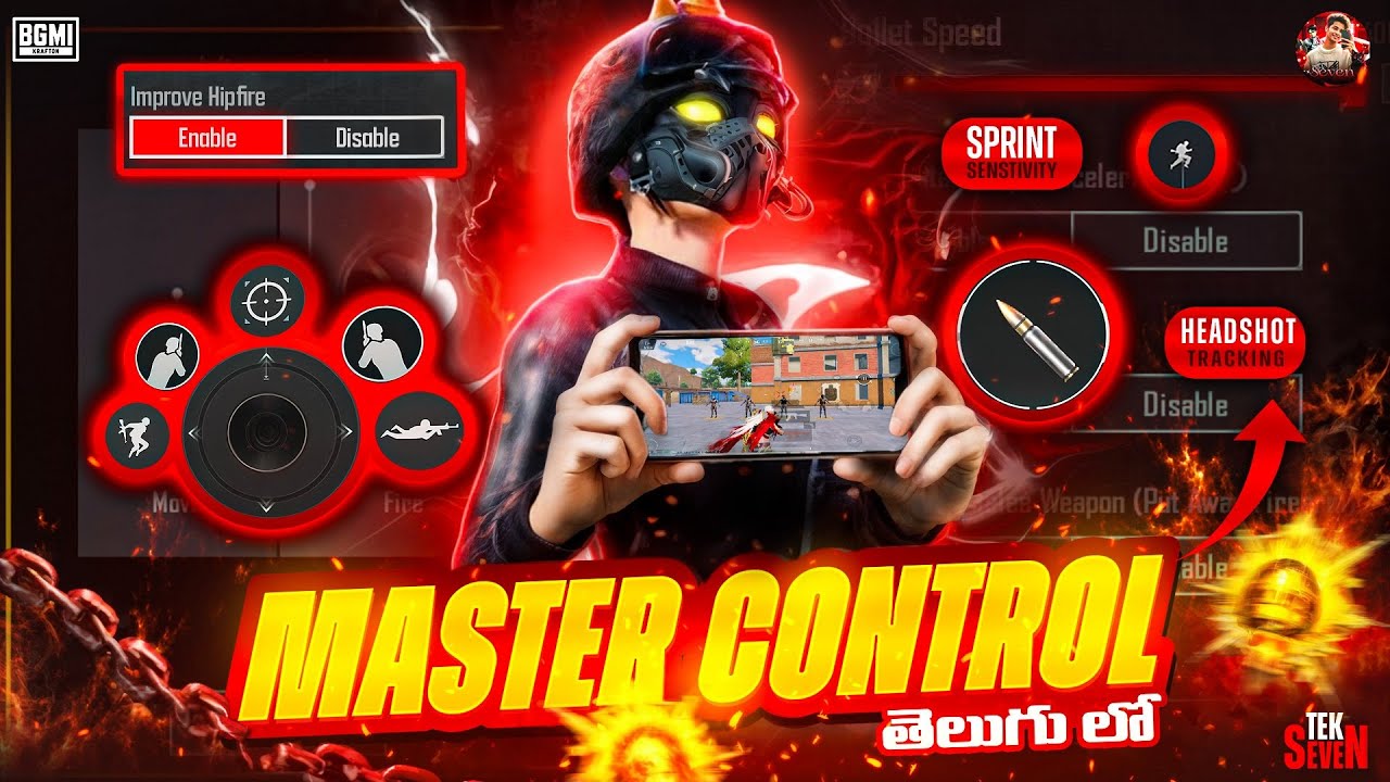 eSports Players Reflex Secret Setup Revealed in Telugu 🔥 | BGMI Reflex Training Part-2