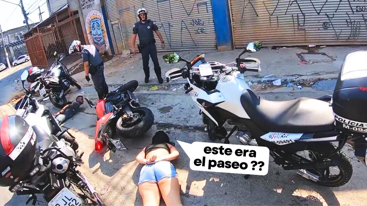 Las Motos de ALTA cilindrada m&aacute;s Veloces en Persecuciones Policiales