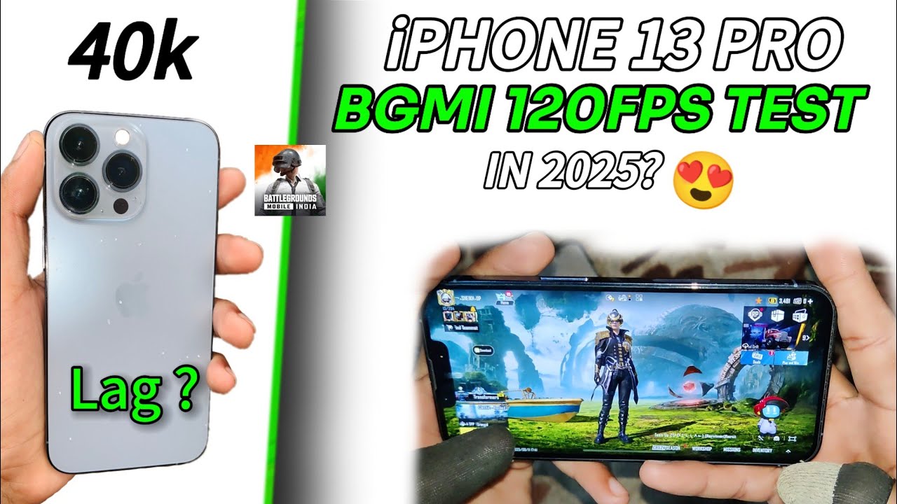 iPHONE 13 PRO BGMI 120FPS TEST🔥 | LAG? HEATING? | WORTH IT IN 2025?🤔