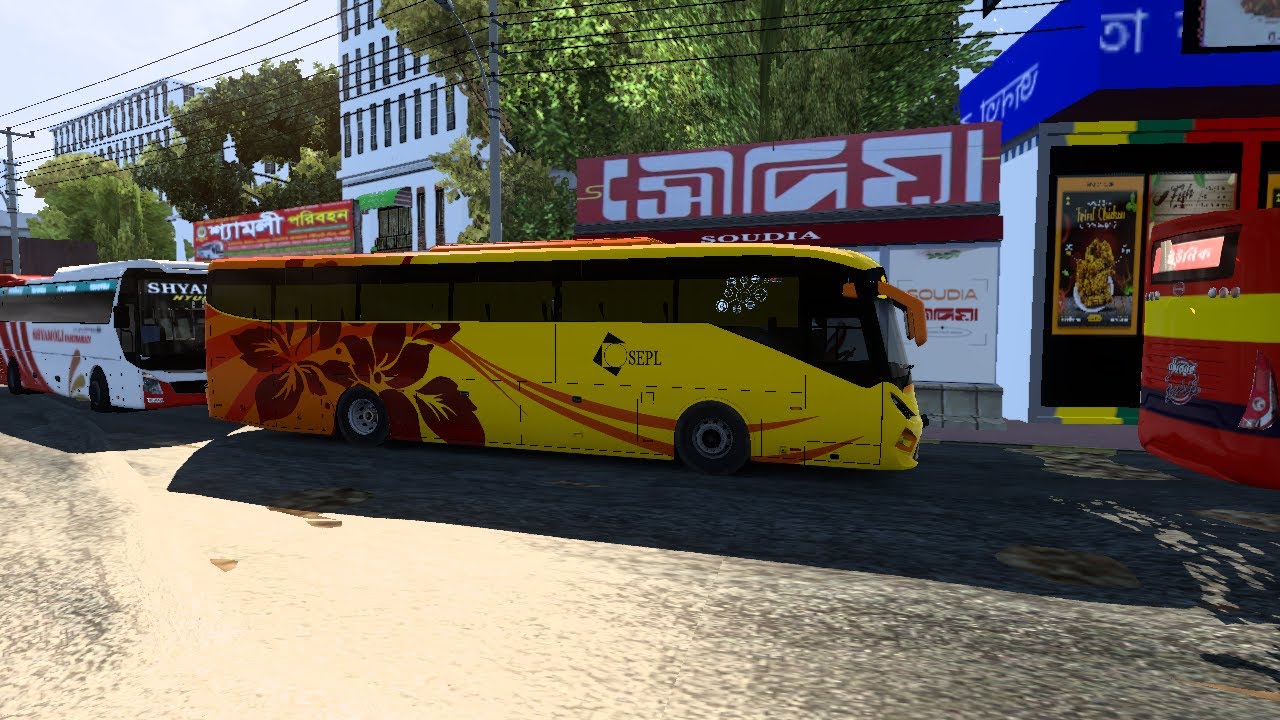 Shamim Enterprise Hino Rn8 | Chittagong-Mymensingh | MBD Map V8 By Jahidul Alam Akash